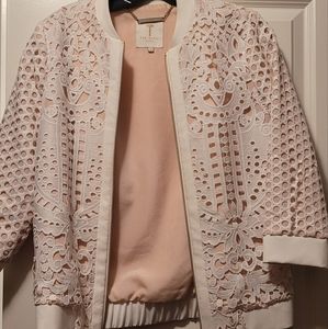 Ted baker embroided bomber jacket